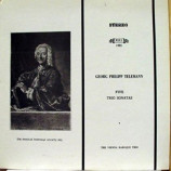 The Vienna Baroque Trio - Georg Philipp Telemann Five Trio Sonatas - LP