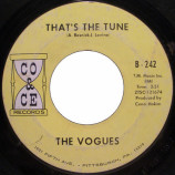The Vogues - That's The Tune / Midnight Dreams [Vinyl] - 7 Inch 45 RPM