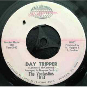 The Vontastics - Day Tripper / My Baby [Vinyl] - 7 Inch 45 RPM - Vinyl - 7"