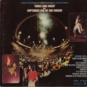 Three Dog Night - Captured Live At the Forum [Vinyl] - LP - Vinyl - LP