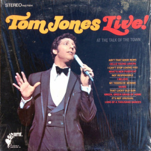 Tom Jones - Tom Jones Live! At The Talk Of The Town [Vinyl] - LP - Vinyl - LP