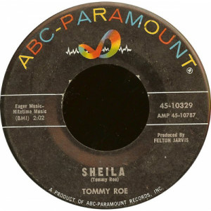 Tommy Roe - Sheila / Save Your Kisses [Vinyl] - 7 Inch 45 RPM - Vinyl - 7"