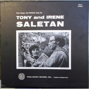 Tony And Irene Saletan - Folksongs & Ballads - LP - Vinyl - LP