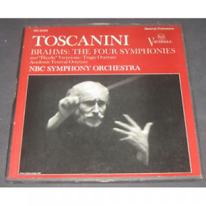 Toscanini And The NBC Symphony - Brahms: The Four Symphonies [Record] - LP - Vinyl - LP