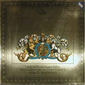 Trevor Pinnock Simon Preston The Choir of Westminster Abbey - George Frideric Handel Coronation Anthems [Vinyl] - LP - Vinyl - LP