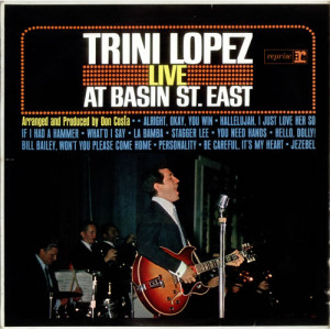 Trini Lopez - Live At Basin Street East - LP - Vinyl - LP
