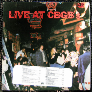 Tuff Darts The Shirts Mink DeVille The Laughing Dogs Manster Sun Stuart's Hammer The Miamis - Live At CBGB's [Vinyl] - LP - Vinyl - LP