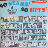 Various Artists - 50 Stars! 50 Hits! Of Country Music [Vinyl] - LP