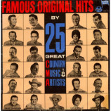 Various Artists - Famous Original Hits By 25 Great Country Music Artists [Vinyl] - LP