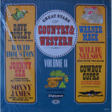 Various Artists - Great Stars Of Country & Western Volume II [Vinyl] - LP
