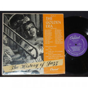 Various Artists: Paul Whiteman / Jack Teagarden / Red Nichols / Jay McShann / Sonny Greer - History of Jazz Volume II - The Golden Era - 10 Inch 33 1/3 RPM - Vinyl - 10'' 