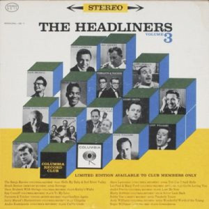 Various Artists - The Headliners Volume 3 - LP - Vinyl - LP