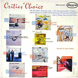 Various Jazz Artists - Critic's Choice - LP - Vinyl - LP