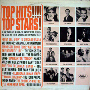 Vic Damone / Peggy Lee / Stan Kenton / The Four Preps - Top Hits!!! Top Stars! - LP - Vinyl - LP