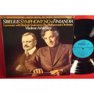 Vladimir Ashlenazy Elisabeth Soderstrom The Philharmonia Orchestra - Sibelius: Symphony No. 4 Finlandia Luonnotar - LP - Vinyl - LP