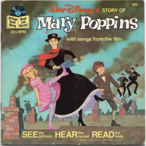Walt Disney - Walt Disney's Story Of Mary Poppins [Vinyl] - 7 Inch 33 1/3 RPM - Vinyl - 7"