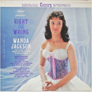 Wanda Jackson - Right Or Wrong [Vinyl] Wanda Jackson - LP - Vinyl - LP