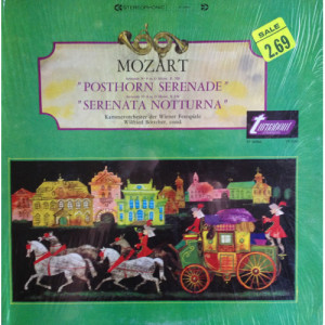 Wilfried Boettcher / Kammerorchester Der Wiener Festspieler - Mozart: Posthorn Serenade No. 9 In D Major K. 320 - Serenata Notturna No. 6 In D - Vinyl - LP