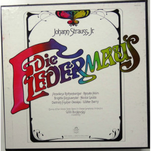 Willi Boskovsky Johann Strauss Jr - Die Fledermaus [Vinyl] - LP - Vinyl - LP