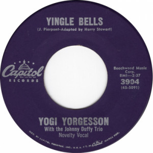 Yogi Yorgesson - Yingle Bells / I Yust Go Nuts At Christmas [Vinyl] - 7 Inch 45 RPM - Vinyl - 7"