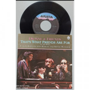 Dionne & Friends Featuring Elton John,gladys K - That's What Friends Are For - 7 - Vinyl - 7"
