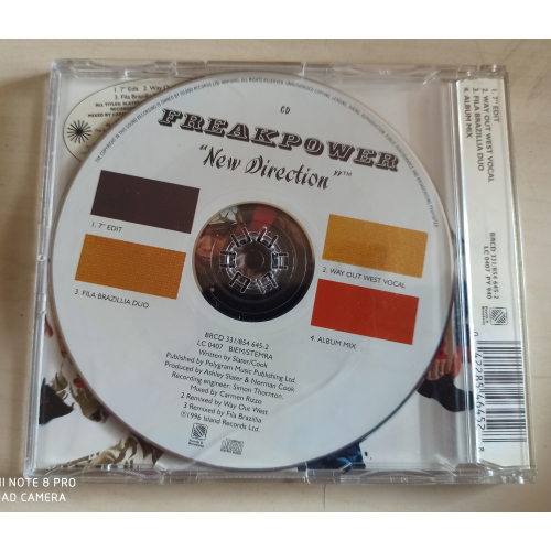 Freakpower - New Direction - CD Maxi Single - CD - Single