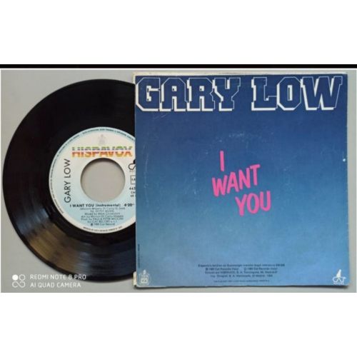 Gary Low - I Want You - 7 - Vinyl - 7"