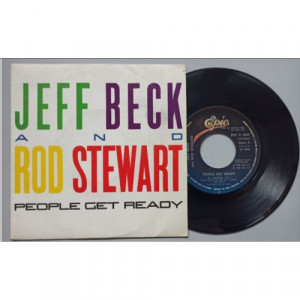 Jeff Beck & Rod Stewart - People Get Ready - 7 - Vinyl - 7"