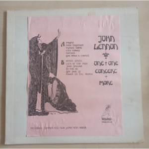John Lennon - One To One Concert + More - LP - Vinyl - LP