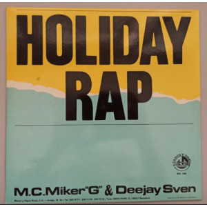 M.c. Miker G & DJ Sven - Holiday Rap - 12 - Vinyl - 12" 