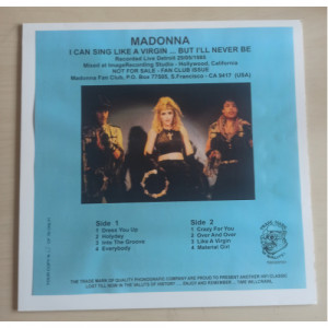 Madonna - I Can Sing Like A Virgin..., But I'll Never Be - LP - Vinyl - LP