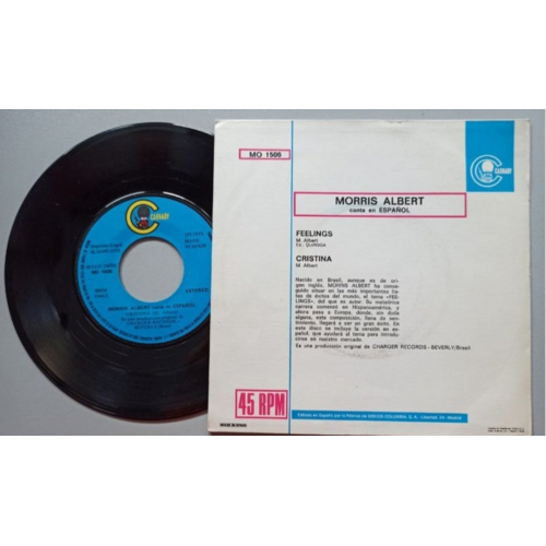 Morris Albert - Feelings - 7 - Vinyl - 7"