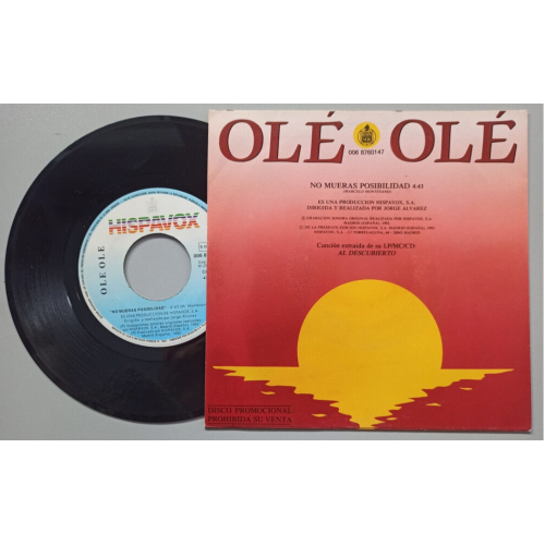 Ole Ole - No Mueras Posibilidad - 7 - Vinyl - 7"