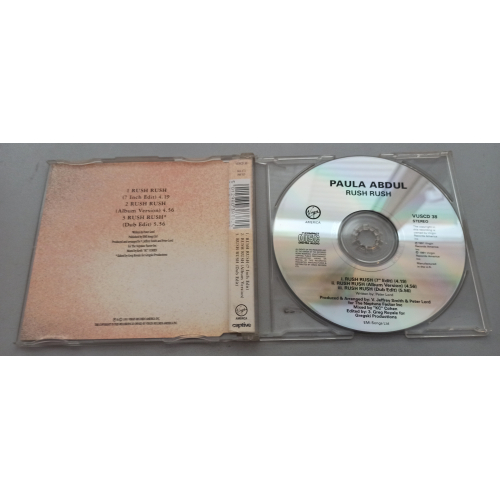 Paula Abdul - Rush Rush - CD Single - CD - Single