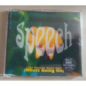 Speech - Like Marvin Gaye Said (what's Going On) - CD Maxi Single - CD - Single
