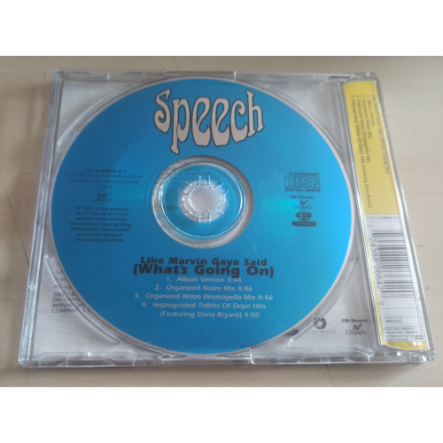 Speech - Like Marvin Gaye Said (what's Going On) - CD Maxi Single - CD - Single