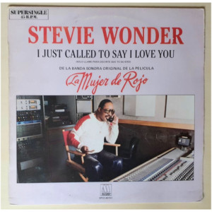 Stevie Wonder - I Just Called To Say I Love You - 10 - Vinyl - 10'' 