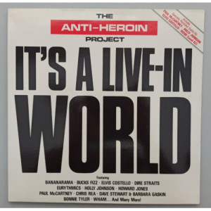 Various - The Anti-heroin Project - It's A Live-in World - 2LP - Vinyl - 2 x LP
