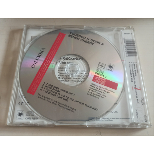 Youssou N'dour & Neneh Cherry - 7 Seconds - CD Maxi Single - CD - Single