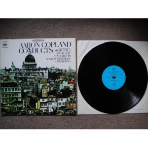 COPLAND, Aaron - Music For A Great City; Statements - Vinyl - LP