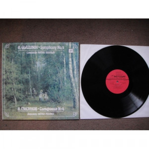 GLAZUNOV, Alexander - Symphony No 4 In E Flat Major, Op 48 - Vinyl - LP