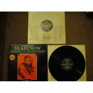 GLAZUNOV, Alexander - Symphonies 1, 5 & 8; Ouverture Solennelle - Vinyl - 2 x LP