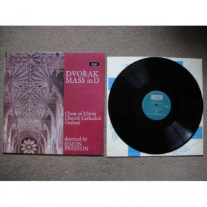 DVORAK, Antonin - Mass In D - Vinyl - LP