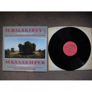 BALAKIREV, Mily - Symphony No 1 In C Major - Vinyl - LP