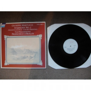 MARTUCCI, Giuseppe - Symphony No 2 In F Major, Op 81; Andante; Colore Orientale - Vinyl - LP