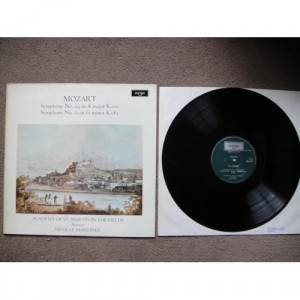 MOZART, Wolfgang Amadeus - Symphonies Nos 29 & 25 - Vinyl - LP
