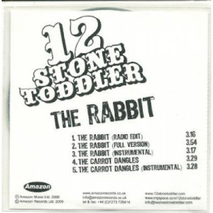 12 stone toddler - the rabit ACETATE CD - CD - CDr