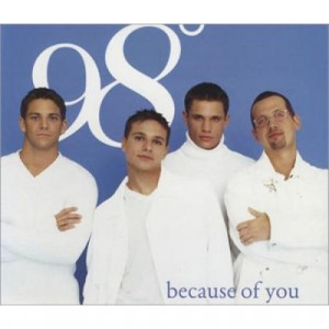 98 Degrees - Because Of You PROMO CDS - CD - Album