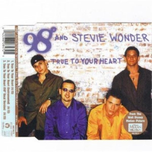98 Degrees - True To Your Heart Stevie Wonder CDS - CD - Single