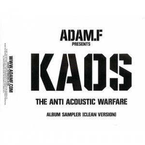 Adam F - Kaos: The Anti-Acoustic Warfare Album Sampler (Cle - CD - Album